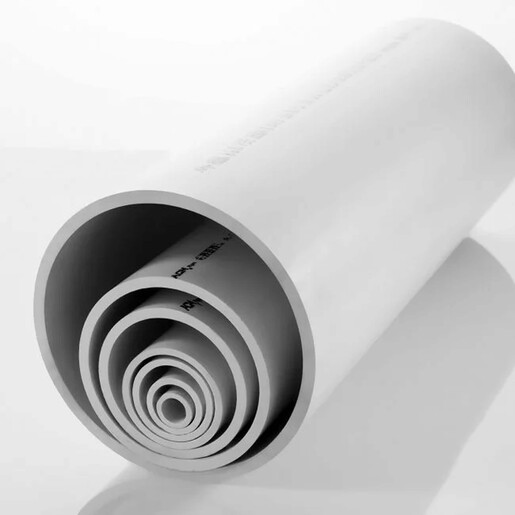 ماسورة 1/2 بوصة (0.5") 2.77 ملم ضغط جدول 40 أبيض 6 متر جلبة غراء اي جي ام