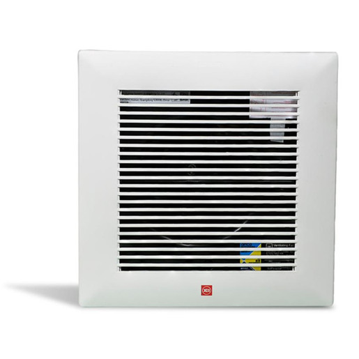 كى دى كى مروحة شفط سقف بلاستيك مربع 220V 17CUG
