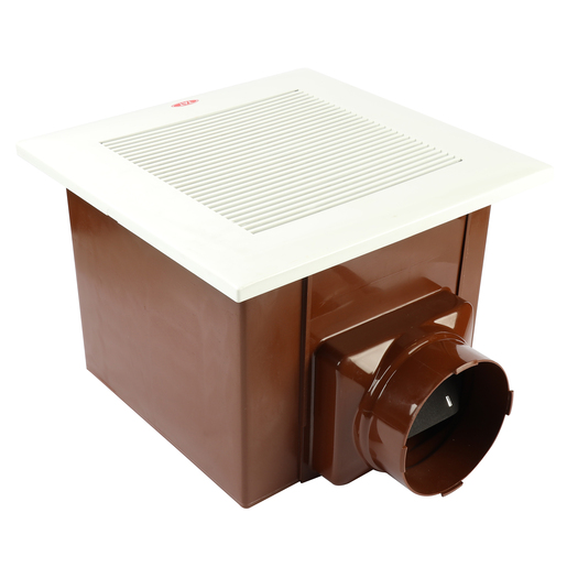 تات مروحة شفط سقف بلاستيك 17*17سم مربع 220V-50QCA-وطنى